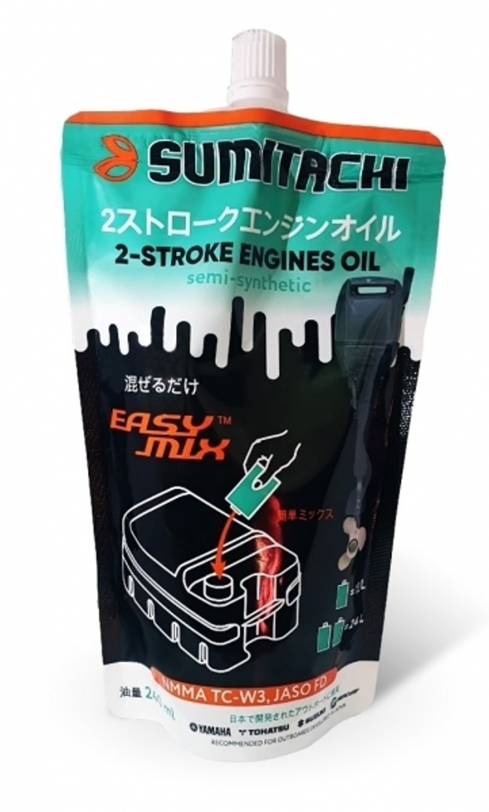 Моторное масло Sumitachi 2-stroke engines oil TC-W3
