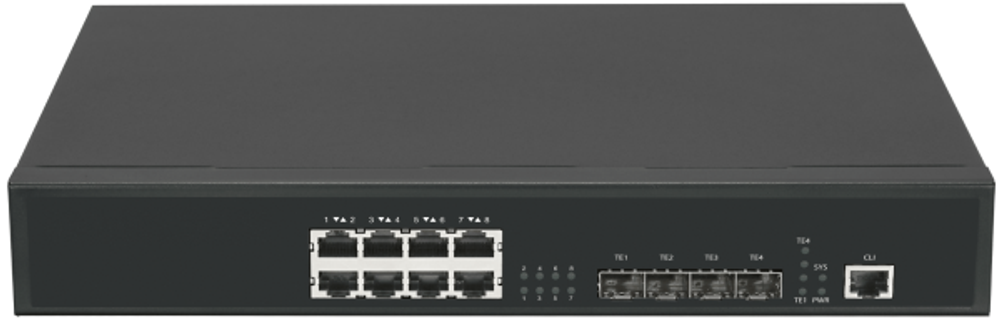 Коммутатор управляемый GIGALINK GL-SW-G302-12TC