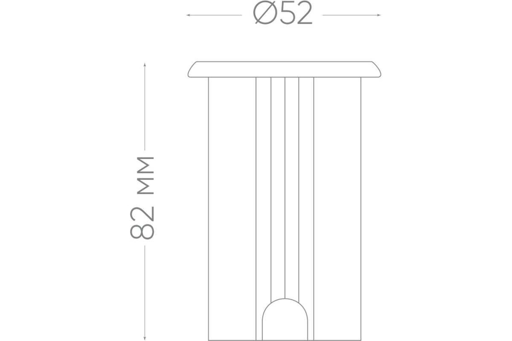 Светильник LED подводный встраив. SP2813, 3W 2700K AC12V IP68 Feron