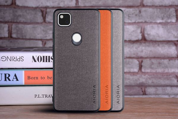 Тканевый чехол Aioria для Google Pixel 4a (Серый)