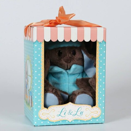 Мягкая игрушка "заяц в пижаме"