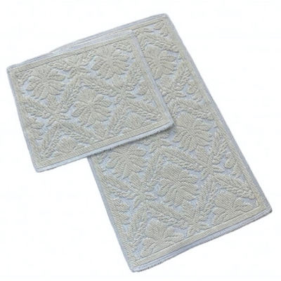 Набор ковриков для ванной комнаты хлопковые ZALEL 60*100+50*60 DESEN 4