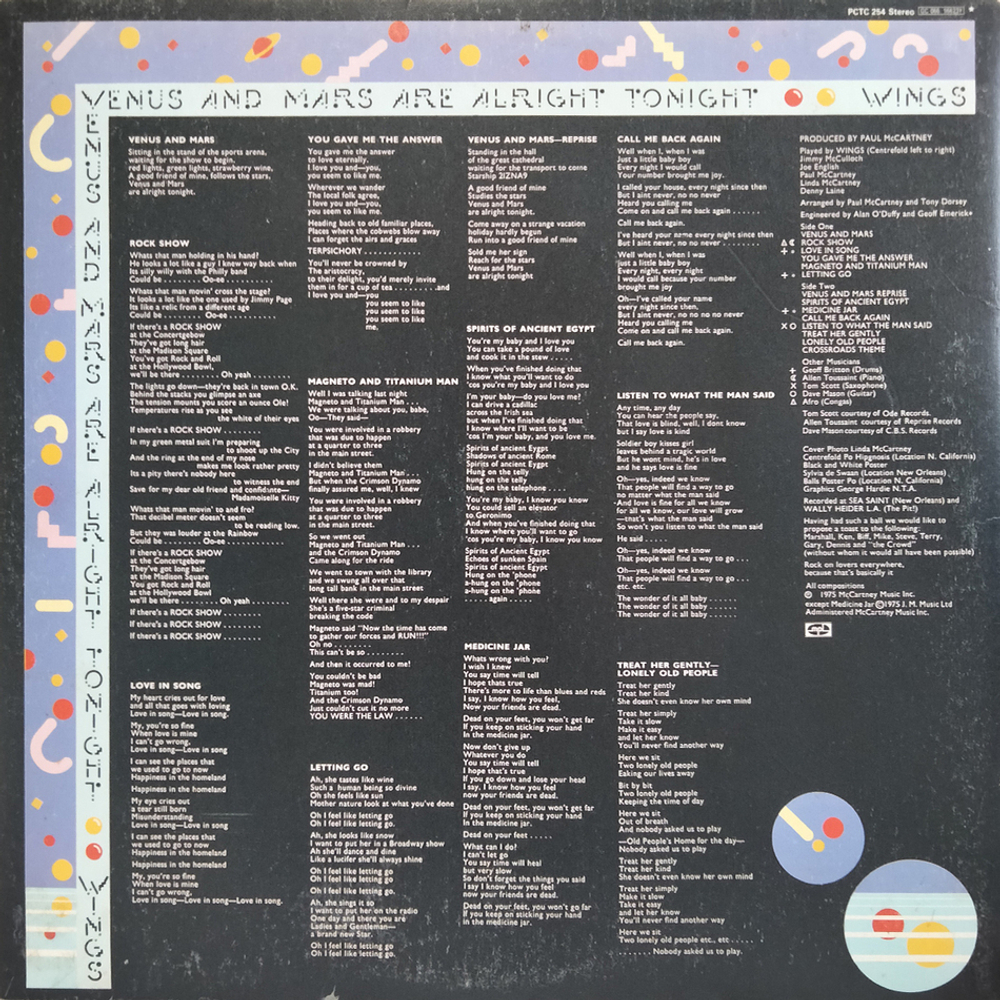 Wings / Venus And Mars (LP)