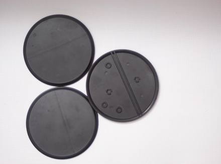 Круглая база с каемкой  30 мм — 50 шт.