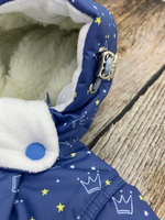 Комбинезон-трасформер детский 2в1 "Принц" , модель: 72-18 (Цвет: Т. брусника, Размер: 80)