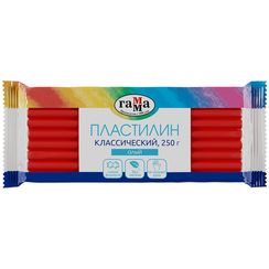 Plastilin Классический 250q qırmızı