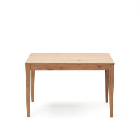 Yain Раздвижной стол из дубового шпона и массива дуба 120 (180) x 80 см La Forma Испания