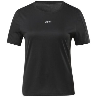 Женская теннисная футболка Reebok Workout Ready Run Speedwick Tee W - Black