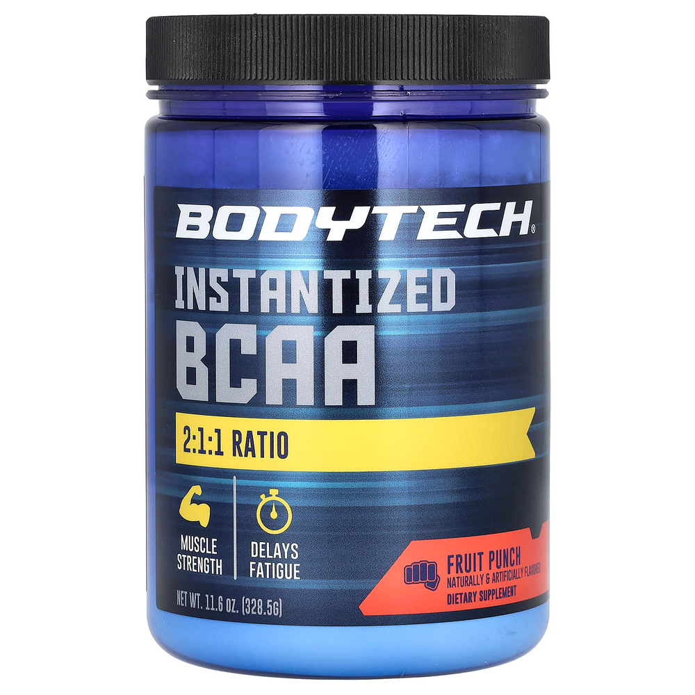 BodyTech, BCAA, растворимый фруктовый пунш, 328,5 г (11,6 унции)