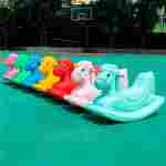 Качалка балансир Для Помещений «Лошадка» Голубая