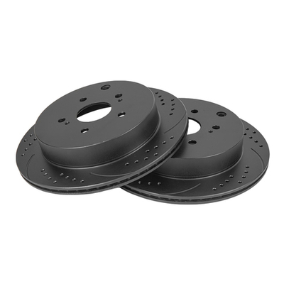 Диск тормозной GANZ задний перфорированный PRO-Line с покрытием (комплект - 2 шт) SUZUKI Grand Vitara 05 Арт.: GIJ06075S