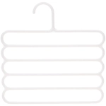 Вешалка для брюк 2шт «ИДЕЯДОМА», цвет молочный, 5 отд, 30*30см (Лейбл Селфи)