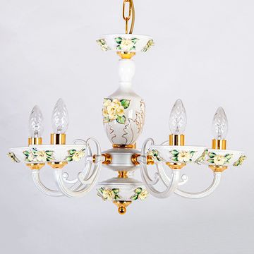 Подвесная люстра ABRASAX L.7620-5 GREEN