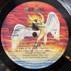 Винтажная виниловая пластинка LP Led Zeppelin Physical Graffiti (Japan 1975) (No Obi) Down By The Seaside P-5163 4N