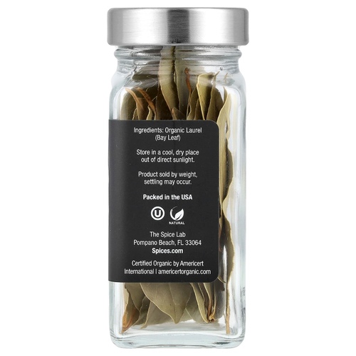 The Spice Lab, Органический лавровый лист для рук, 5 г (0,2 унции)