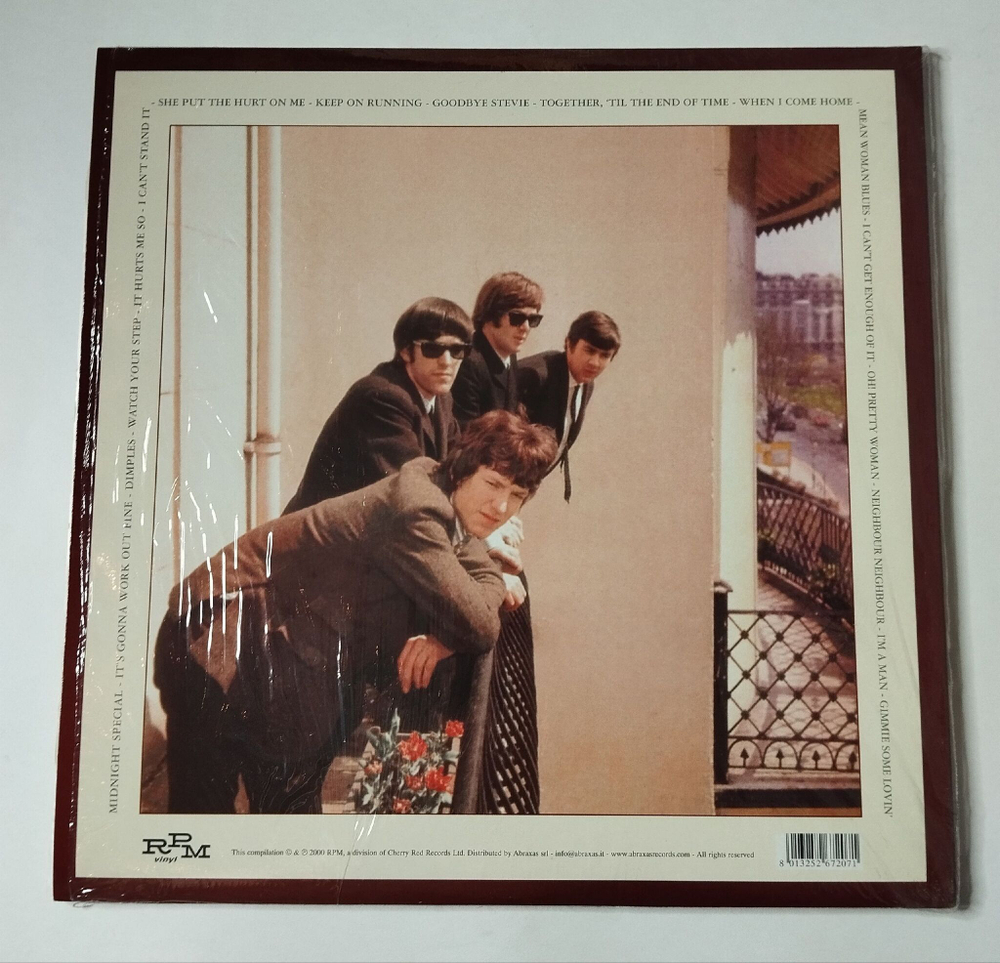 Винтажная виниловая пластинка LP The Spencer Davis Group Mojo Rhythms and Midnight Blues Volume One: Radio Sessions 1965-1968 (EU 2002)