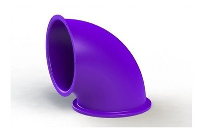 Деталь туннельных горок поворот 90°