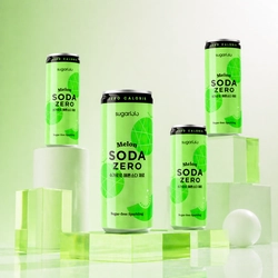 Напиток газированный без сахара Soda Zero со вкусом дыни