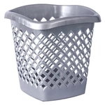 Корзина для мусора Офис квадратная (Серый)