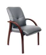 Кресло для посетителей Меркурий D экокожа