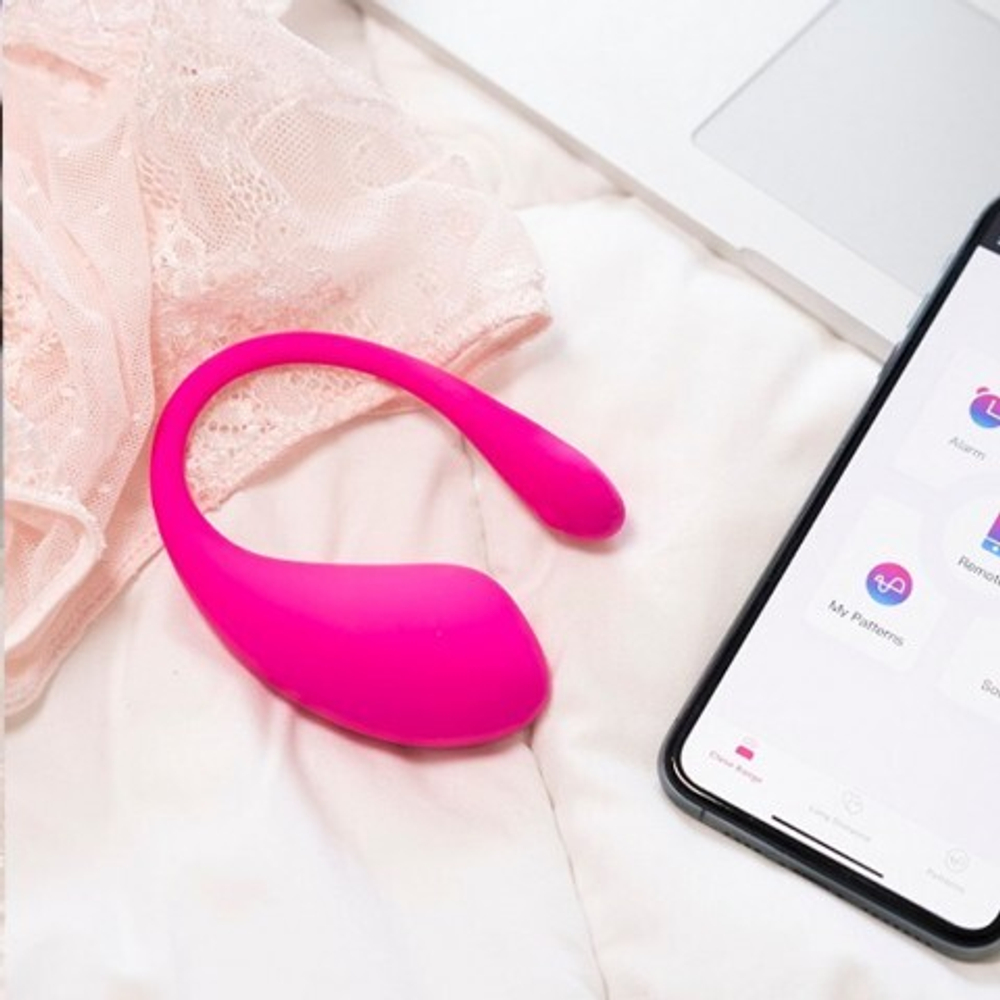 Виброяйцо для пар Lovense Lush-3, с приложением