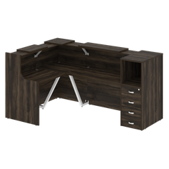 Onix Ресепшн O.R-K-25 Дуб Мали 2373*1568*1187