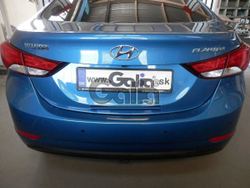 Фаркоп оцинкованный Galia H099A для Hyundai Elantra 2011-2016(паспорт и сертификат в комплекте)(без электрики)