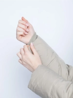 Куртка зимняя удлиненная с капюшоном