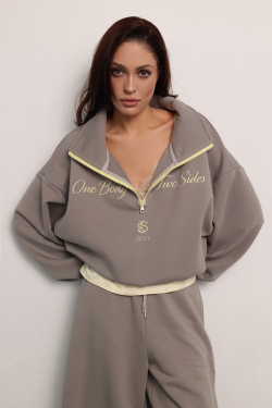 Анорак серый