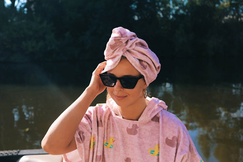 Тюрбан для сушки волос