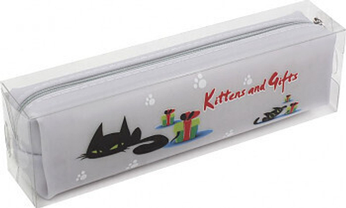 АКЦИЯ ЛИК Пенал, 200*60*40 ArtSpace "Kitten", силикон