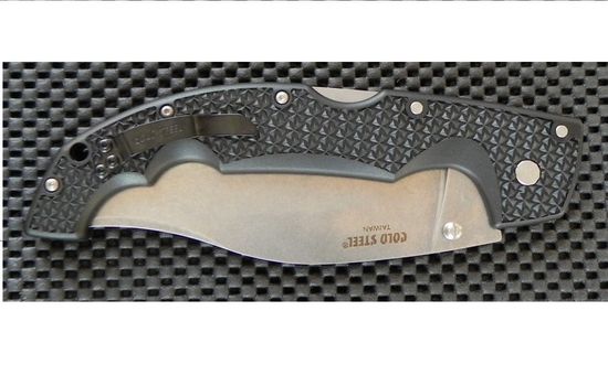 Складной нож Cold Steel 29AXVS XL Voyager Vaquero Serrated Edge c клинком из стали AUS-10A, рукоять Grivory (Griv-Ex)