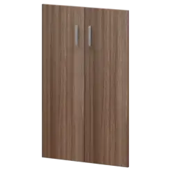 Двери для широких стеллажей А-604.Ф Темный шимо 710x18x1150 Арго