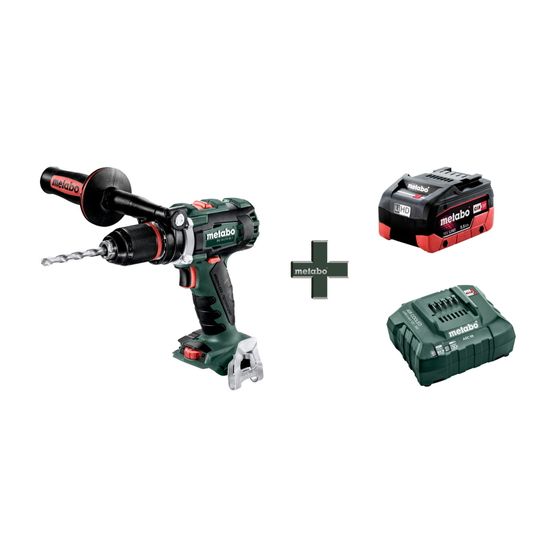 Аккумуляторный шуруповерт "METABO" BS 18 LTX BL I + 1х4 Ач Li Power + ЗУ ASC 55 T03501 (4 А/ч)