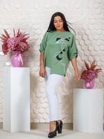 764 Туника "олива" SveTekst (Акция)