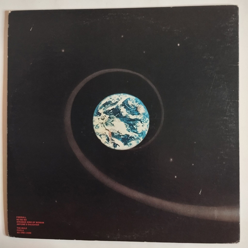 Винтажная виниловая пластинка LP Deep Purple Fireball (USA 1971)
