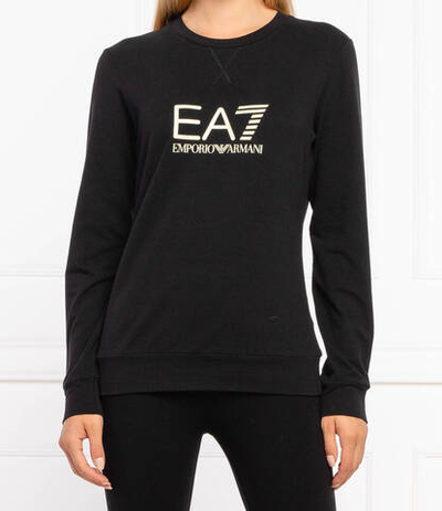 Худи EA7 - черный(8NTM35 TJCQZ)