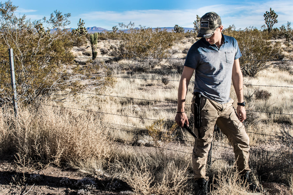 Тактический нож Trident AUS-8 StoneWash G10 Black