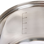 Кастрюля нерж, 3.5 л, с крыш, кругл, Катунь, Элис, КТ16-D-20, индукц