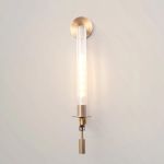 Настенный светильник MT8615-1W antique brass