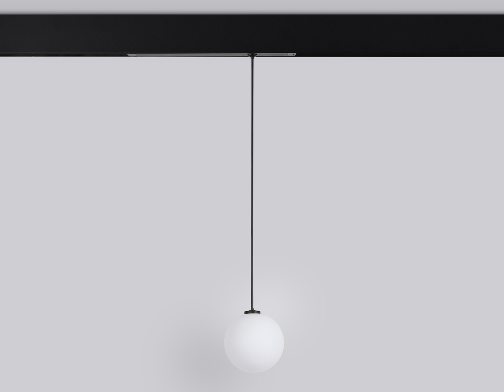 Светильник светодиодный для шинопровода Magnetic 220V GL1442 BK/FR черный/белый матовый IP20 10W 3000K-6400K 120° D120 H1500