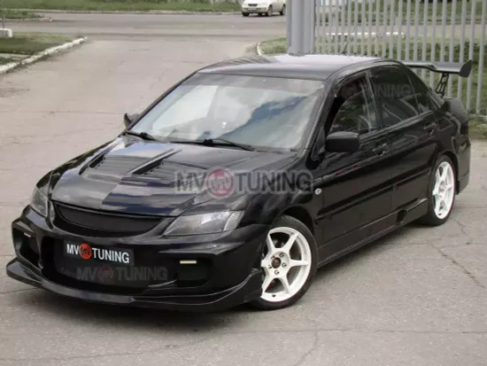 Капот в стиле EVO для Mitsubishi Lancer 9(IX)