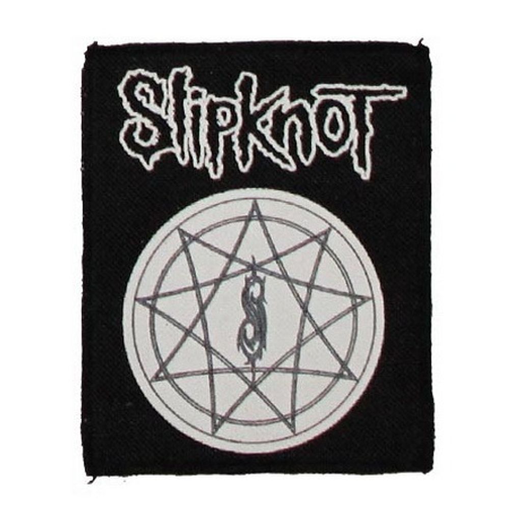Нашивка Slipknot звезда (110Х90)