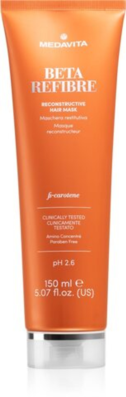 Medavita Beta Refibre Reconstructive Hair Mask - маска для волос /   150  ml  / GTIN 8033928002346