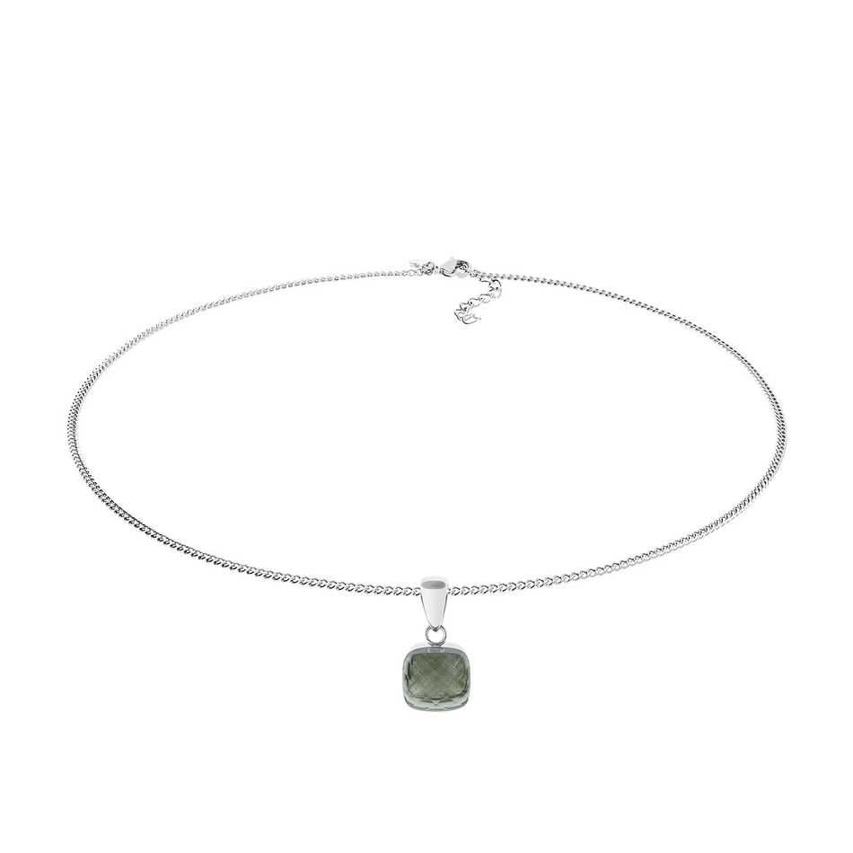Колье Qudo Firenze smoky quartz 400027.1 BW/S