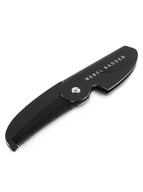 REBEL BARBER Folding Moustache Comb - Расческа для усов