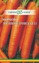 Морковь Лосиноостровская серия 1+1/4г Ц Гавриш