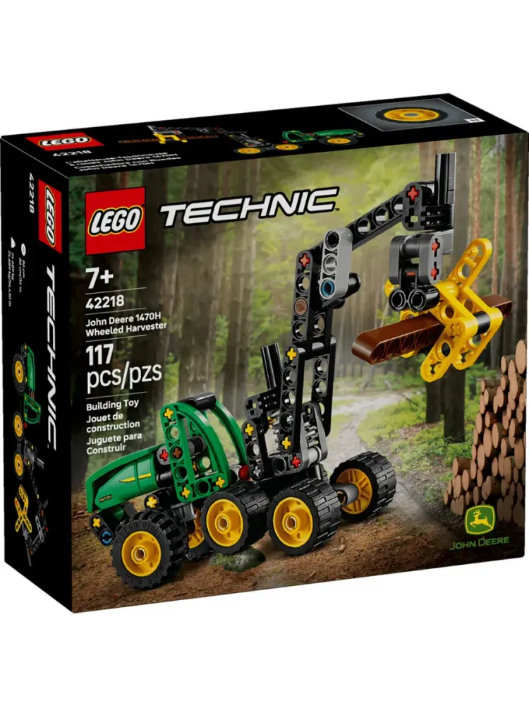 Конструктор Technic 42218 Колесный комбайн John Deere 1470H