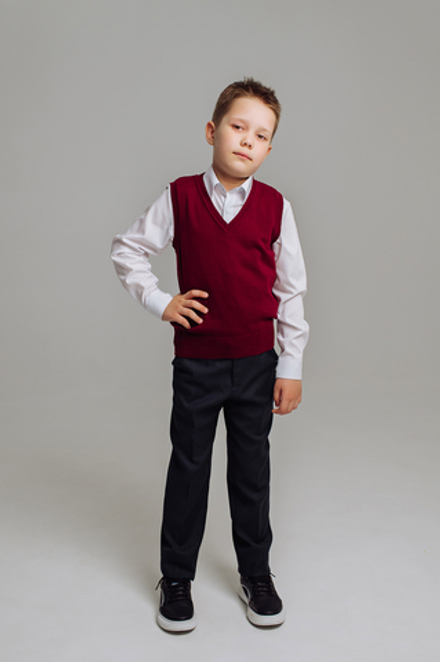 Жилет детский "Дакота" бордо