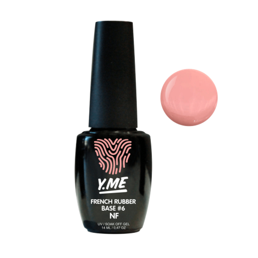 Y.me NF French Rubber Base 06, 14 мл.